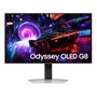Samsung Odyssey OLED G8 G81SF Monitor Gaming 32" 4K OLED 0,03ms 240Hz HDMI 2.1 DisplayPort 1.4 FreeSync G-Sync Plateado