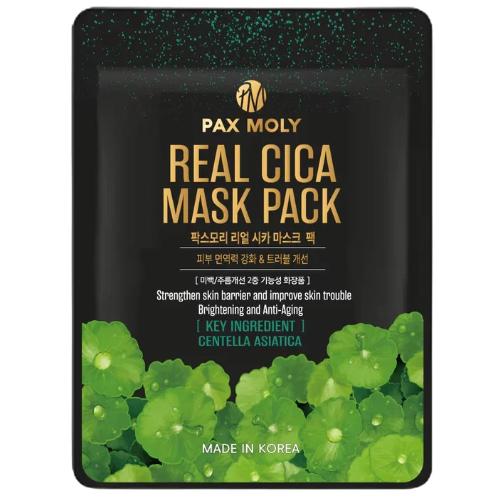 PaxMoly Real Cica Mascarilla Facial Soothing & Brightening 25 ml PaxMoly Real Cica Mascarilla Facial Soothing & Brightening 25 ml