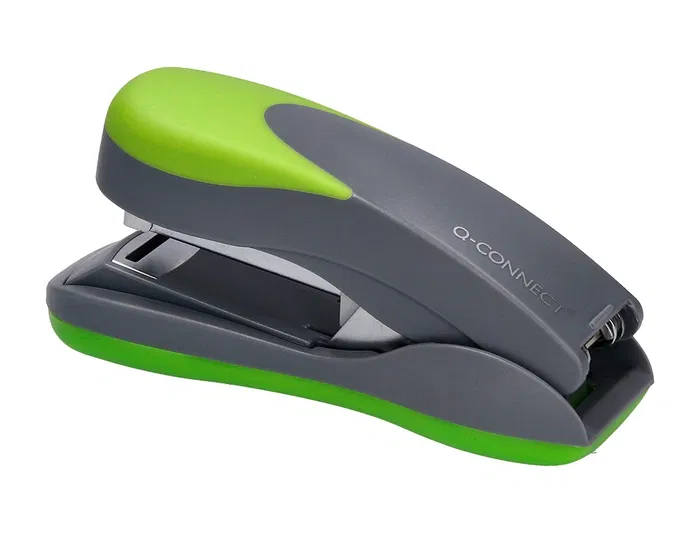 Q-connect Grapadora kf00992 Plástico Capacidad 30 Hojas Grapado Plano