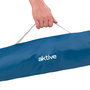 Aktive Cama de camping plegable azul