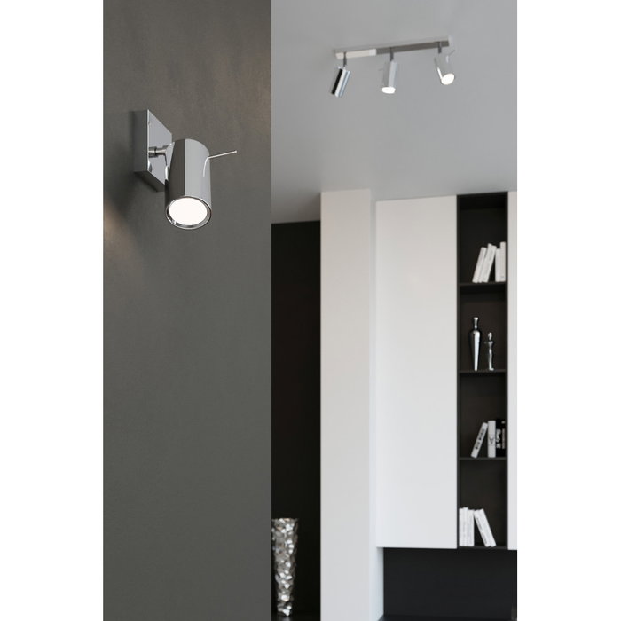 Aplique Ring Acero Cromado 1xGU10 Sin Bombilla SOL-SL0727