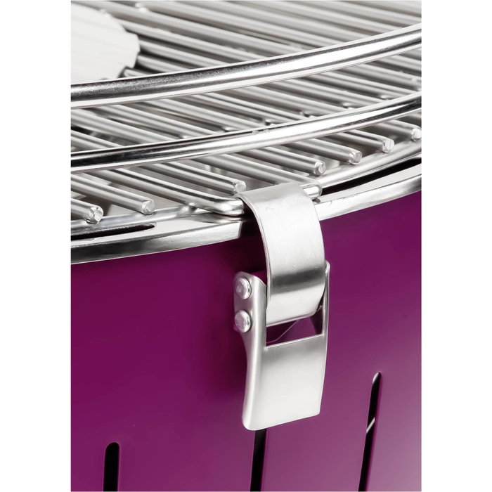 LotusGrill G435 U Barbacoa de Sobre Mesa Púrpura