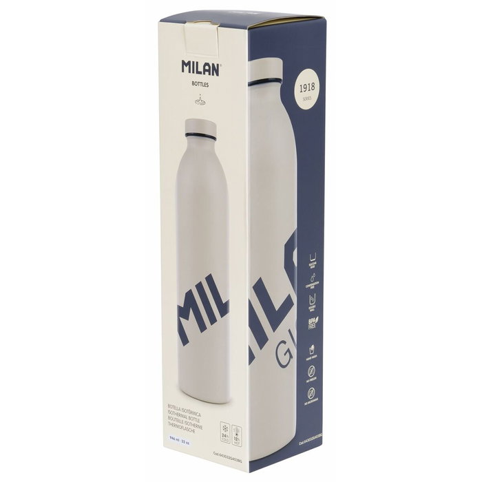 Milan Botella Isotérmica 403 Milan Gigante Edición 1918 Beige 0,946L