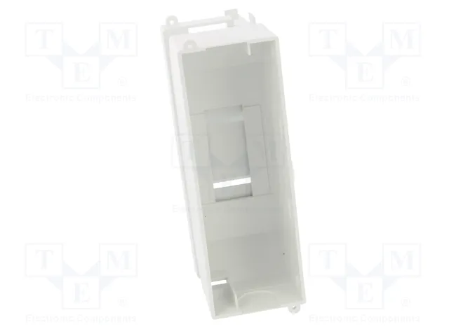 ELEKTRO-PLAST NASIELSK Carcasa MIKRO para 2 módulos, sin tapa, blanca ELEKTRO-PLAST NASIELSK Carcasa MIKRO para 2 módulos, sin tapa, blanca