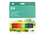Liderpapel Lápices de Colores Acuarelables Caja 24 Unidades Colores Surtidos