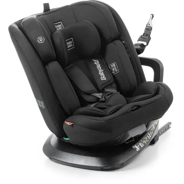 Babyauto Silla de coche ACROSS BAB8435593704172 Grupo 0/1/2/3 I-Size Isofix Giratoria Reclinable Reductor Negro Babyauto Silla de coche ACROSS BAB8435593704172 Grupo 0/1/2/3 I-Size Isofix Giratoria Reclinable Reductor Negro