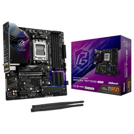 ASRock B850M Riptide WiFi AM5 mATX HDMI/DP DDR5 para Procesadores AMD Ryzen 7000/8000/9000 Series, DDR5-SDRAM, WiFi 7 y Bluetooth 5.4