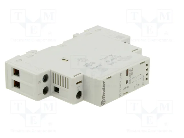 FINDER Contactor de instalación 2-polar 25A 24VAC/24VDC