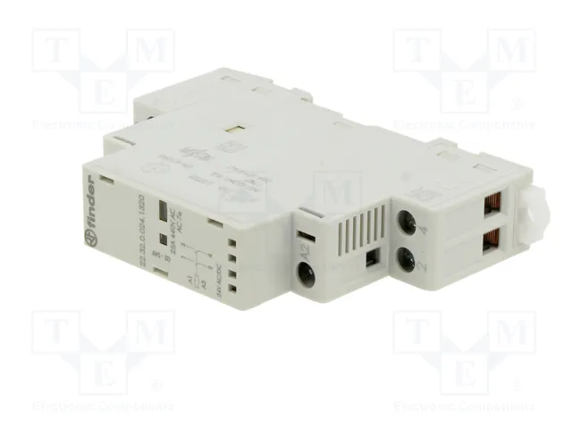 FINDER Contactor de instalación 2-polar 25A 24VAC/24VDC