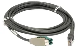 Zebra CBA-U35-S15ZBR Cable USB Negro 4,57 m