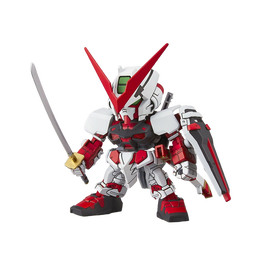 BANDAI HOBBY Maqueta SD Gundam SEED Astray Red Frame (EX-Standard) con Katana Gerbera Straight