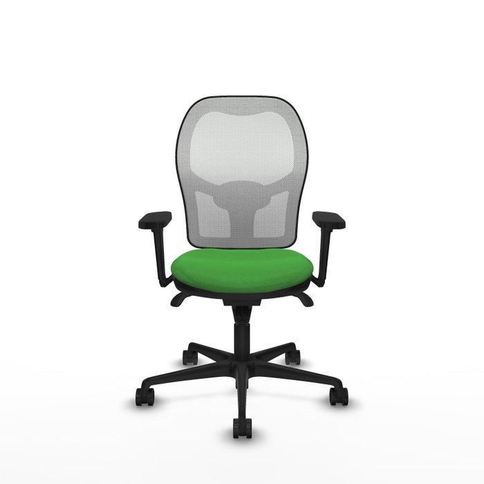 PIQUERAS Y CRESPO Silla de oficina Jorquera Verde y Blanco