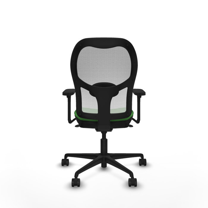 PIQUERAS Y CRESPO Silla de oficina Jorquera Verde y Blanco