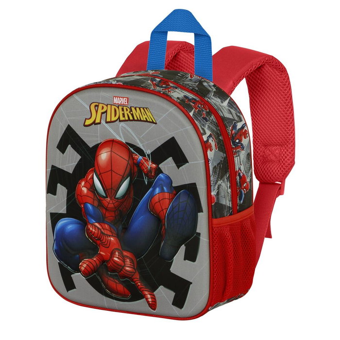 Karactermania Mochila 3D Elite Spiderman Symbol Gris Karactermania Mochila 3D Elite Spiderman Symbol Gris