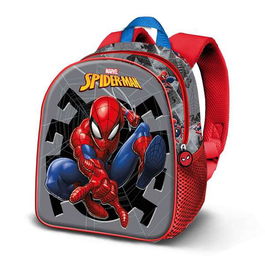 Karactermania Mochila 3D Elite Spiderman Symbol 26 x11 x31 cm Polyester EVA Gris