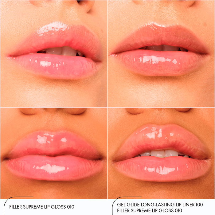 Catrice FILLER SUPREME Lip Gloss Brillo de Labios #010 High Gloss Low Drama con Efecto Relleno e Hialurónico 3.2 ml