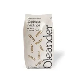OLEANDER Espiral Andino De Pasta - Arroz Y Quinoa Ecológicos 500g - Sin Gluten, Sin Lactosa, Vegano