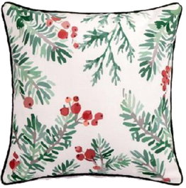 DKD Home Decor Funda Cojín Poliéster 45x45x1 cm, 2 Surtido Multicolor