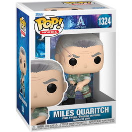 Funko Figura POP Avatar Miles Quaritch Vinilo 9cm Caja Regalo