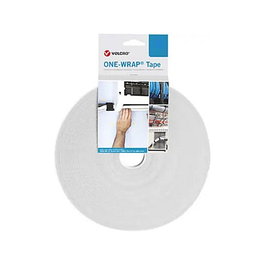 VELCRO One Wrap Band 20 mm, blanco, 25 m