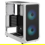 Fractal Design Focus 2 RGB White Torre para PC con Ventana de Vidrio Templado y Control RGB