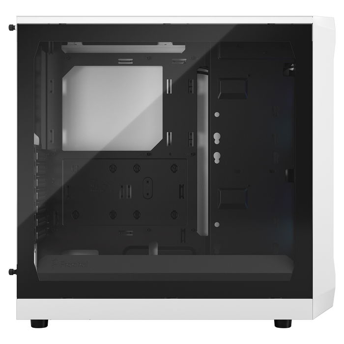 Fractal Design Focus 2 RGB White Torre para PC con Ventana de Vidrio Templado y Control RGB