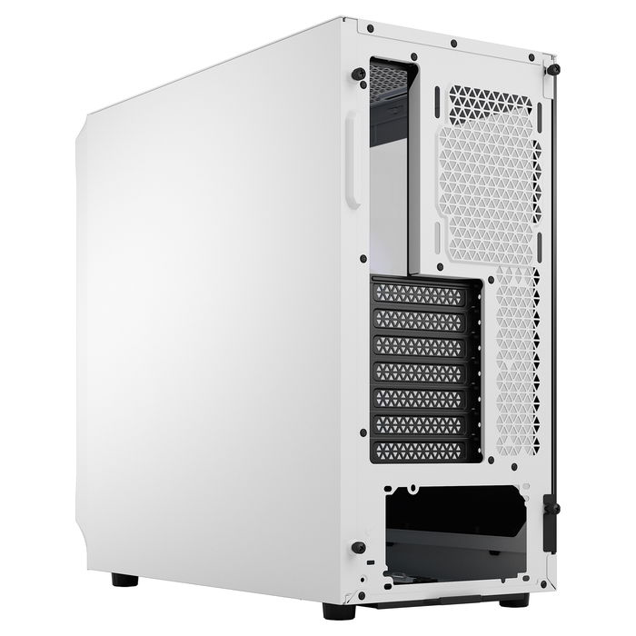 Fractal Design Focus 2 RGB White Torre para PC con Ventana de Vidrio Templado y Control RGB