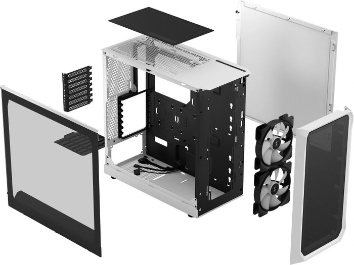 Fractal Design Focus 2 RGB Blanco