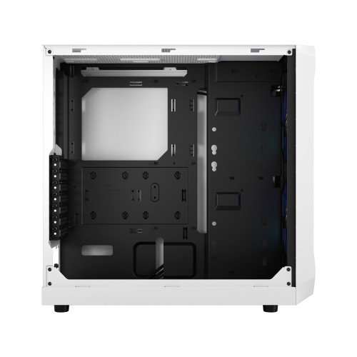 Fractal Design FD-C-FOC2A-04 Focus 2 Caja de PC Torre Blanca ATX, micro ATX, Mini-ITX con Ventana Lateral y RGB