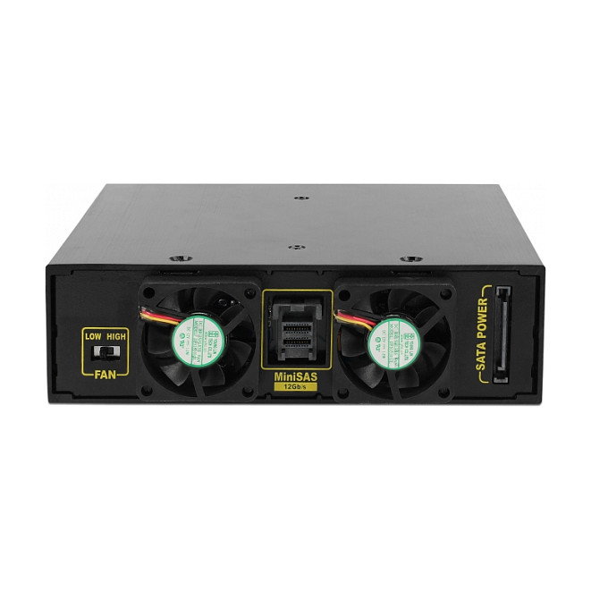 DeLOCK 47233 Rack móvil para 4 x 2.5 pulg SATA/SAS HDD/SSD 12 Gb/s