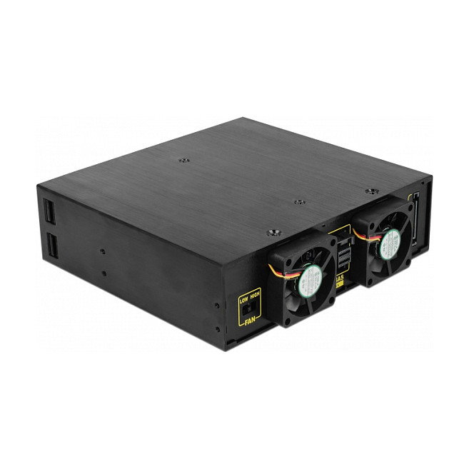 DeLOCK 47233 Rack móvil para 4 x 2.5 pulg SATA/SAS HDD/SSD 12 Gb/s