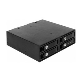 DeLOCK 47233 Rack móvil para 4 x 2.5 pulg SATA/SAS HDD/SSD 12 Gb/s