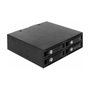 DeLOCK 47233 Rack móvil para 4 x 2.5 pulg SATA/SAS HDD/SSD 12 Gb/s