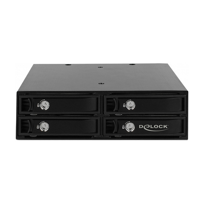 DeLOCK 47233 Rack móvil para 4 x 2.5 pulg SATA/SAS HDD/SSD 12 Gb/s