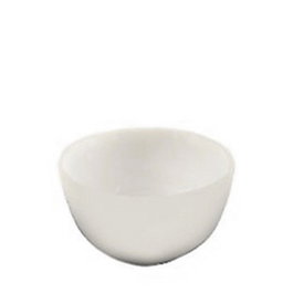 Summa Bol Modern, Vitro Porcelana, 13 cm de diámetro, 45 cl, Color Marfil, Acabado Mandarin - Vajilla (Set de 6)