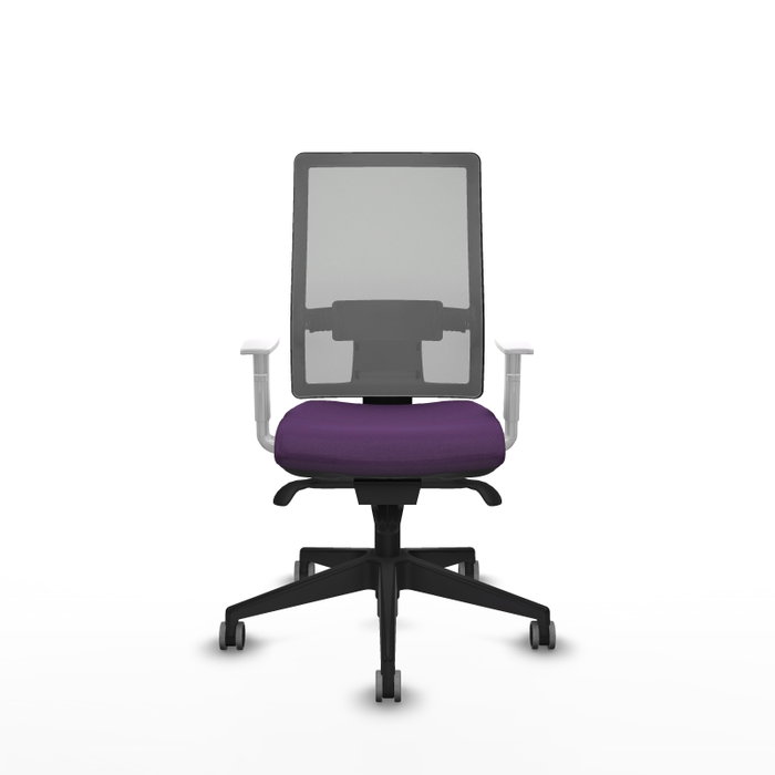 PIQUERAS Y CRESPO Silla de oficina Horna con mecanismo Sincro, Morado y Gris PIQUERAS Y CRESPO Silla de oficina Horna con mecanismo Sincro, Morado y Gris