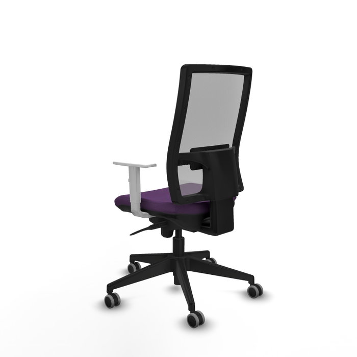 PIQUERAS Y CRESPO Silla de oficina Horna con mecanismo Sincro, Morado y Gris PIQUERAS Y CRESPO Silla de oficina Horna con mecanismo Sincro, Morado y Gris