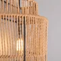 Aplique de Pared Mirpur Khas, Estilo Natural y Mediterráneo, Madera, E27, SKD-W1025