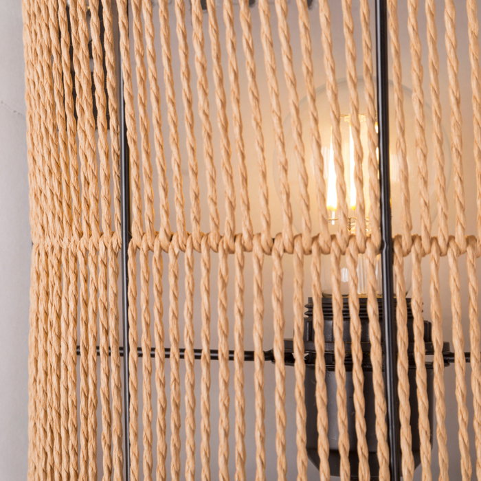 Mirpur Khas Aplique de pared Madera natural E27 SKD-W1025 Mirpur Khas Aplique de pared Madera natural E27 SKD-W1025
