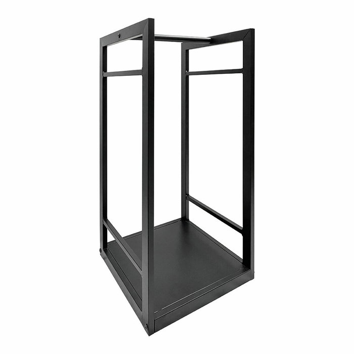 Edm Soporte para leña Metálico Negro 33 x 33 x 68 cm Edm Soporte para leña Metálico Negro 33 x 33 x 68 cm