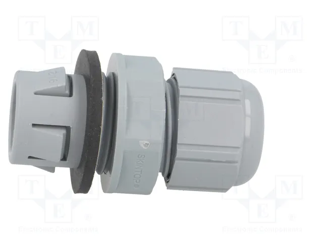 Lapp SKINTOP 53112876 Prensaestopas M16 Plata, Elastómero y Poliamida, Pack de 50 Lapp SKINTOP 53112876 Prensaestopas M16 Plata, Elastómero y Poliamida, Pack de 50