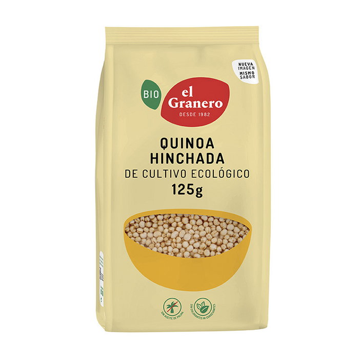 El Granero Integral Quinoa Hinchada BIO 125g (Pack de 12 unidades) El Granero Integral Quinoa Hinchada BIO 125g (Pack de 12 unidades)