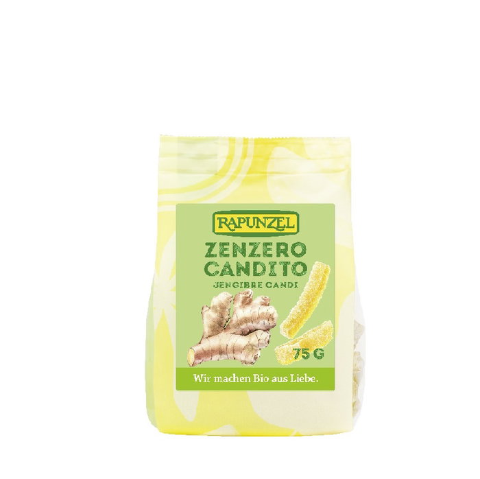 Rapunzel Jengibre Candi Azucarado Bio 75g Rapunzel Jengibre Candi Azucarado Bio 75g