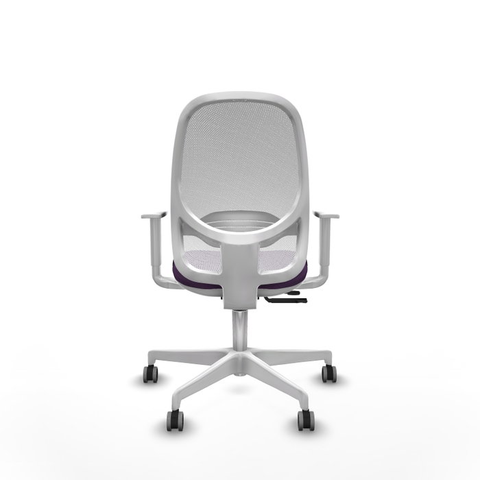 PIQUERAS Y CRESPO Silla de oficina Cilanco Morada con Malla Blanca PIQUERAS Y CRESPO Silla de oficina Cilanco Morada con Malla Blanca