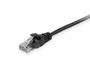 Equip 603054 Cable de Red Cat6a UTP 3 m Negro con Conectores RJ45 Macho Derecho LSZH para Gigabit y 10GbE PoE+