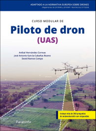 PARANINFO, Curso modular de Piloto de dron (UAS), GARCÍA-CABAÑAS BUENO, JOSE ANTONIO - PARANINFO