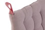 DKD Home Decor Cojín para Silla Rosa Palo con Velcro