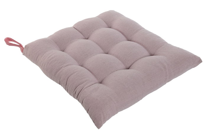 DKD Home Decor Cojín para Silla Rosa Palo con Velcro