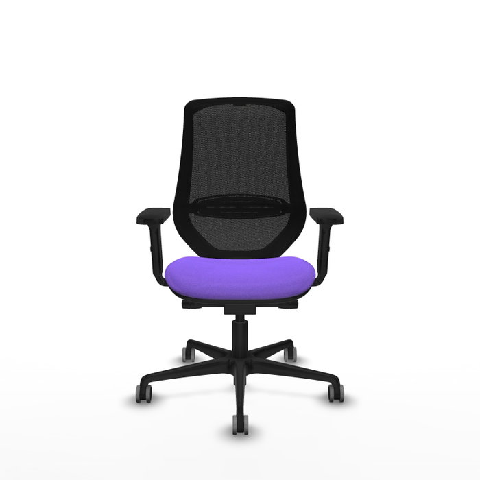 PIQUERAS Y CRESPO Silla de oficina Mardos con mecanismo Sincro/Traslack, Lila y Negro PIQUERAS Y CRESPO Silla de oficina Mardos con mecanismo Sincro/Traslack, Lila y Negro