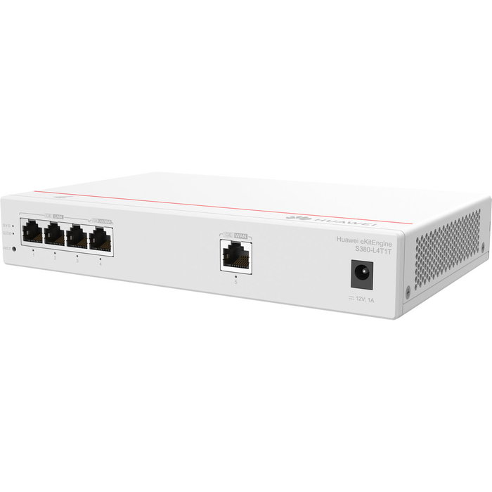 HUAWEI eKit S380-L4T1T Switch Gestionado de 4 Puertos Gigabit Ethernet